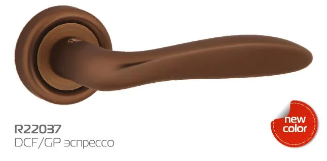 Ручка дверная HANDLE DESIGN ROSA R22037 DCF/CF эспрессо