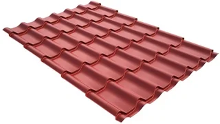 М&#92;черепица Монтеррей, PE RR **, 0.5мм ГОСТ (Satin) Grandline, 1.18*м2