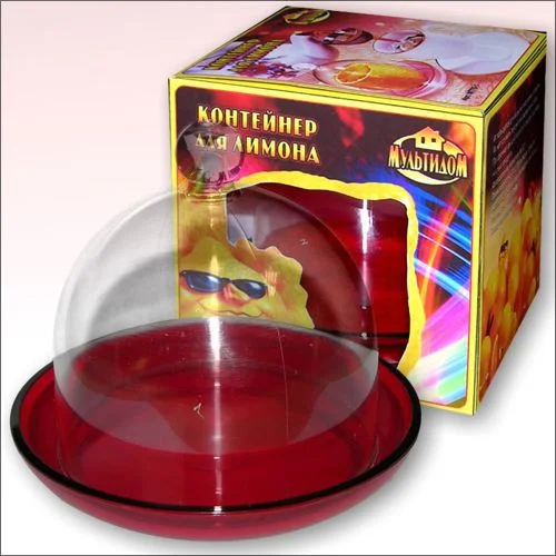 Контейнер для хранения Мультидом МП76-1 лимона 4цвета