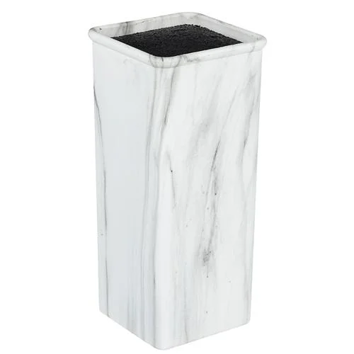 Подставка для ножей SATOSHI 803-308/ Мрамор, 10*10*22,5см, полипропиленовые разделители