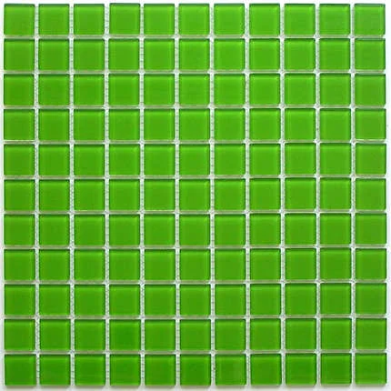 Мозайка Bonaparte Green glass стеклянная 300*300 (размер чипа 25*25)