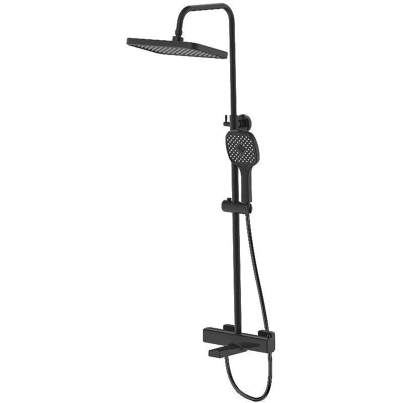 Система душевая ESKO с термостатом Black, арт. STT3054Black
