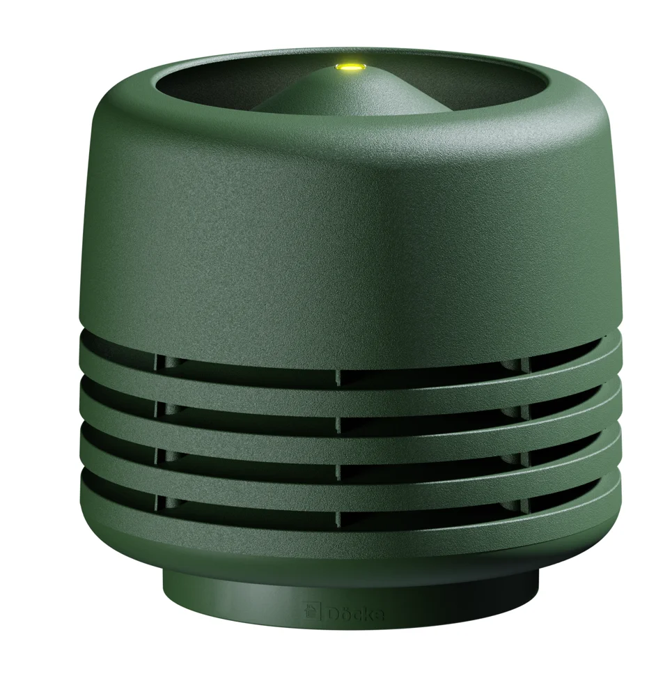 Колпак Docke PREMIUM вентиляционный 160/700 зелёный