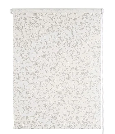 Штора рулонная "Леона" серебро 42,5*175см