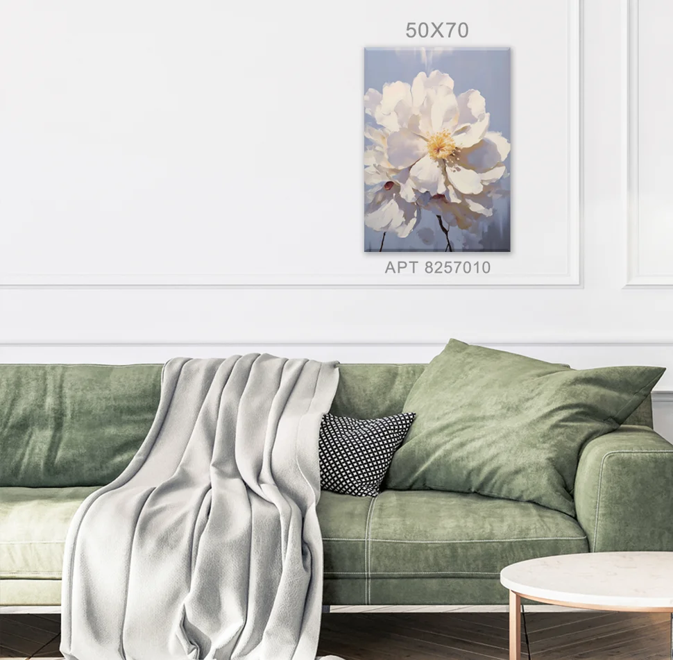 Картина интерьерная VS на холсте White Flower 50*70 арт.8257010