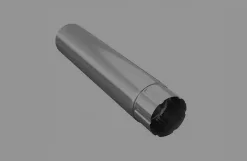 ST Труба круглая, 150мм, 1,25м Zn