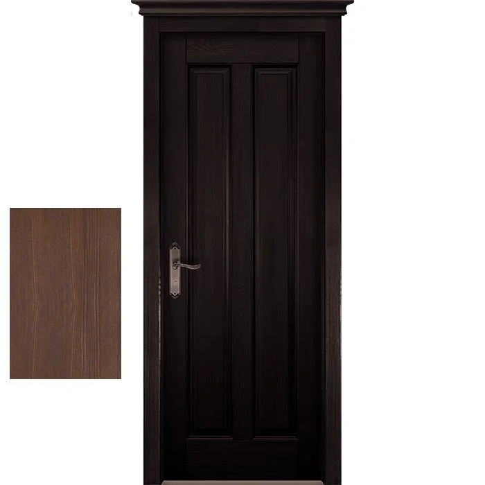 Дверь ОКА "Соренто" глухая античный орех 90 (браш массив сосны) Дверь ОКА "Соренто" глухая античный орех 90 (браш массив сосны)