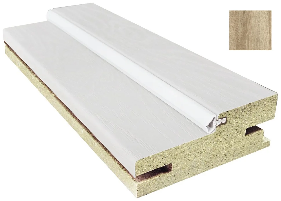 Стойка дверной коробки телескопическая UBERTURE МОДЕРН 636/9-У (1988-У) 75х28х2100 мм Дуб Европейский, МДФ