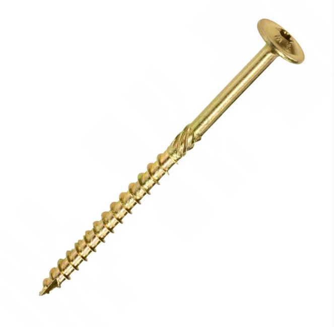 Саморез конструкционный тарельчатый по дереву Torx 6,0х180 (уп 100шт) Daxmer