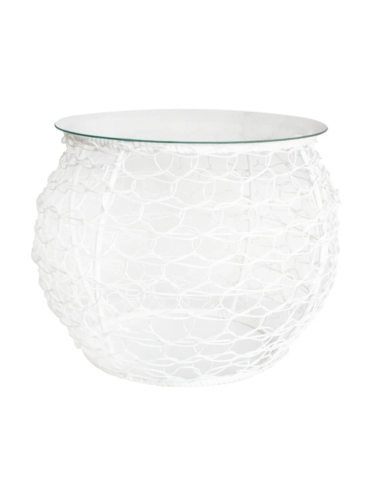 Стол журнальный Бочонок 60 см, белый Стол журнальный Бочонок 60 см, белый