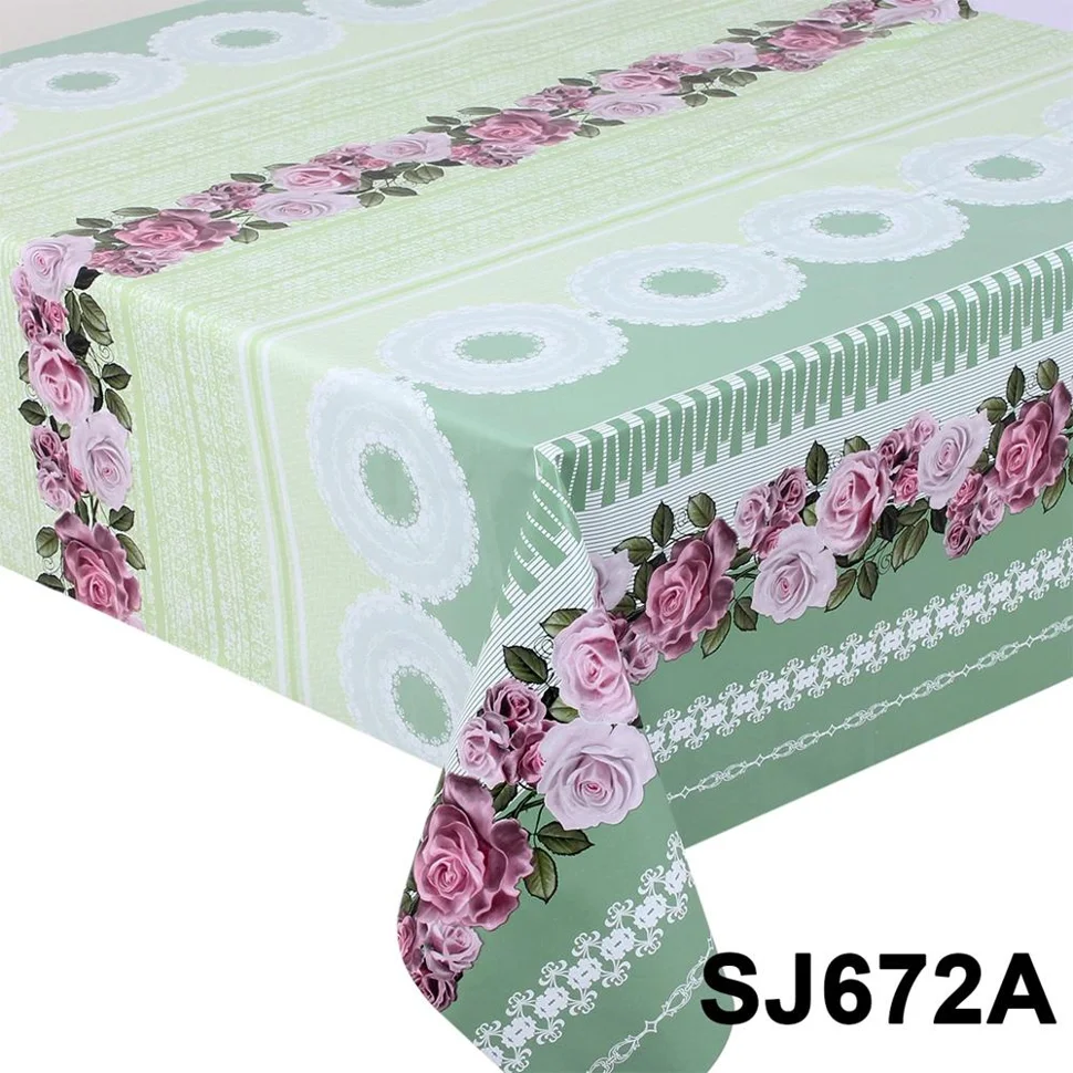 Клеенка ПВХ Верона на нетканой основе 1,37*30м, мод. SJ672A