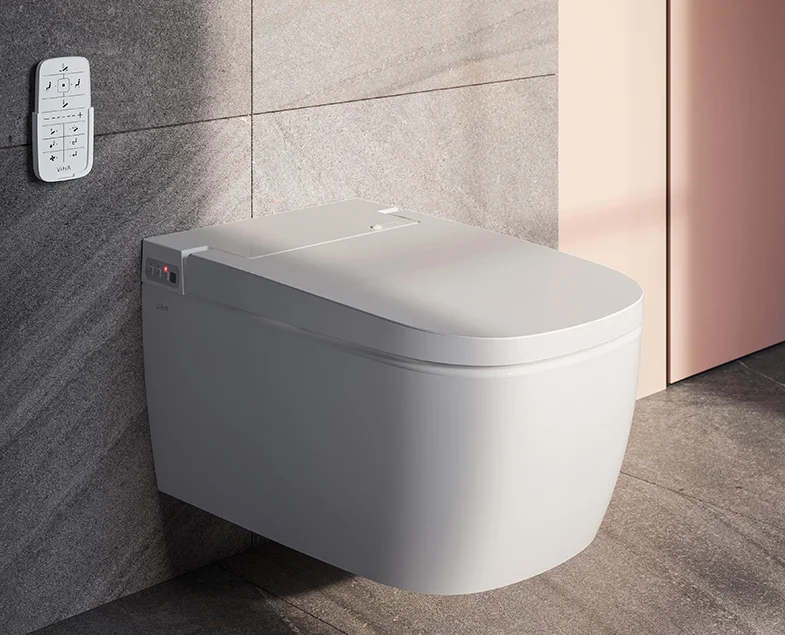 Унитаз подвесной Vitra V-Care Comfort интеллектуальный, цвет белый