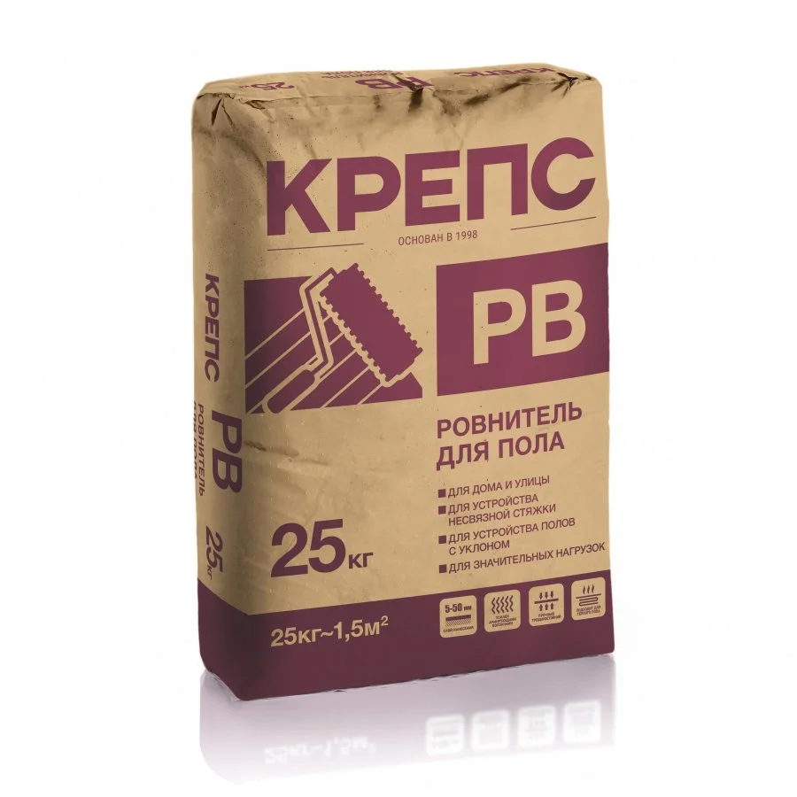 Ровнитель для пола КРЕПС РВ 25 кг