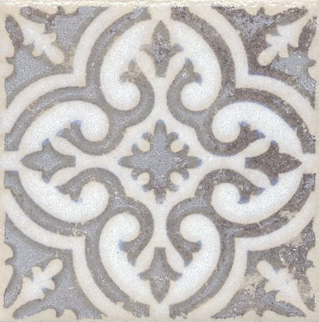 Плитка KERAMA MARAZZI Амальфи вставка орнамент коричневый 9,9x9,9x7 арт. STG&#92;A408&#92;1266