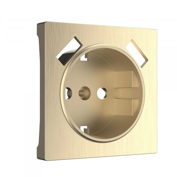 Накладка Werkel для USB розетки (шампань рифленый) WL10-USB-CP