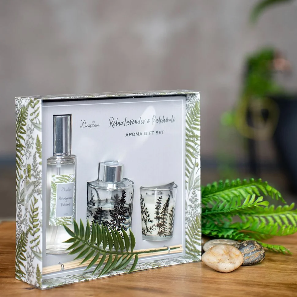 Сет арома RELAX LAVENDER & PATCHOULI, Д235 Ш215 В63
