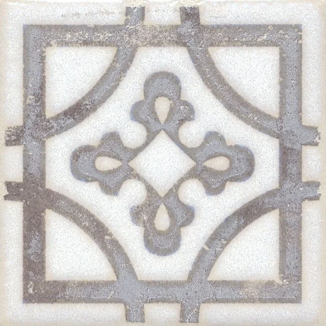 Плитка KERAMA MARAZZI Амальфи вставка орнамент коричневый 9,9x9,9x7 арт. STG&#92;A406&#92;1266