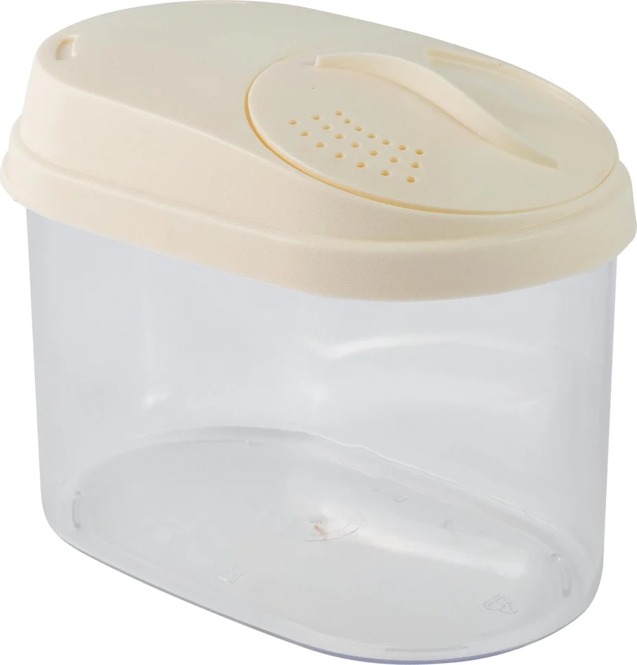 Банка для сыпучих продуктов Sugar&Spice с дозатором 0,8 л шампань Банка для сыпучих продуктов Sugar&Spice с дозатором 0,8 л шампань