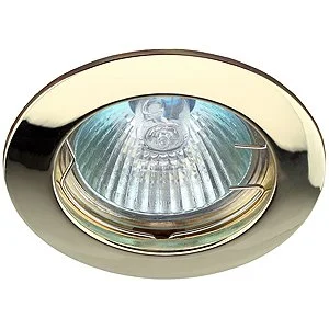Светильник точечный ЭРА KL1 GD литой простой MR16,12V/220V, 50W золото*