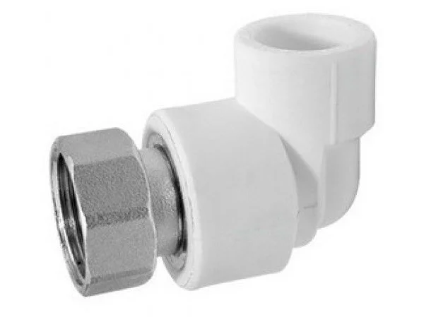 Угол с накидной гайкой PPR 20х1/2 Россия Угол с накидной гайкой PPR 20х1/2 Россия