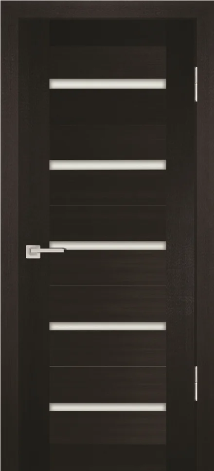 Дверь PROFILO PORTE PS-7 стекло сатинат, венге мелинга 90
