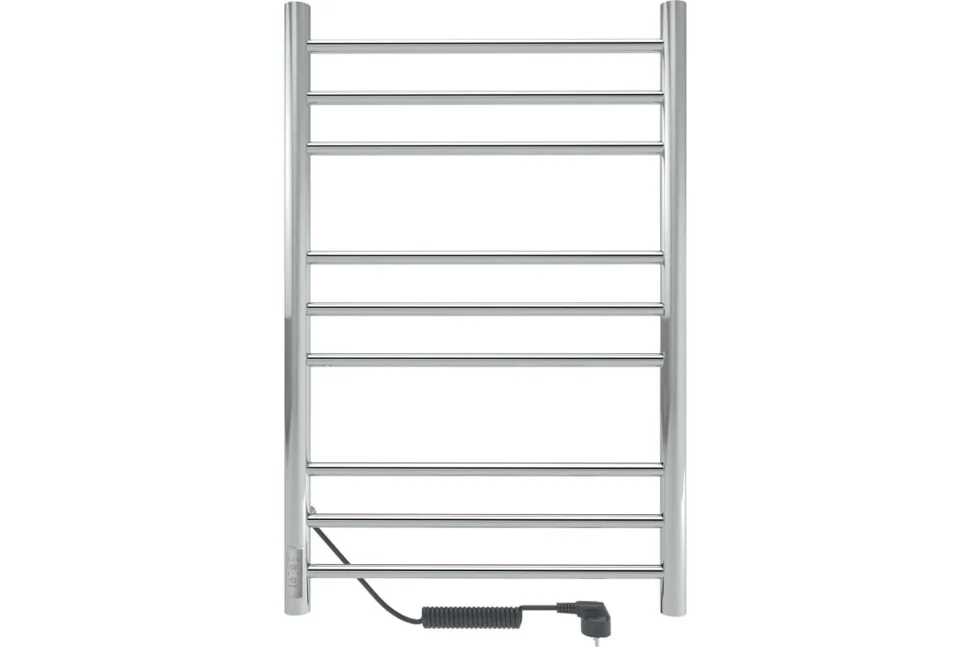 Полотенцесушитель INDIGO Line Trinity (electro) 80/50 (таймер, скр.монтаж, унив.подкл.R/L, Полиров.), хром