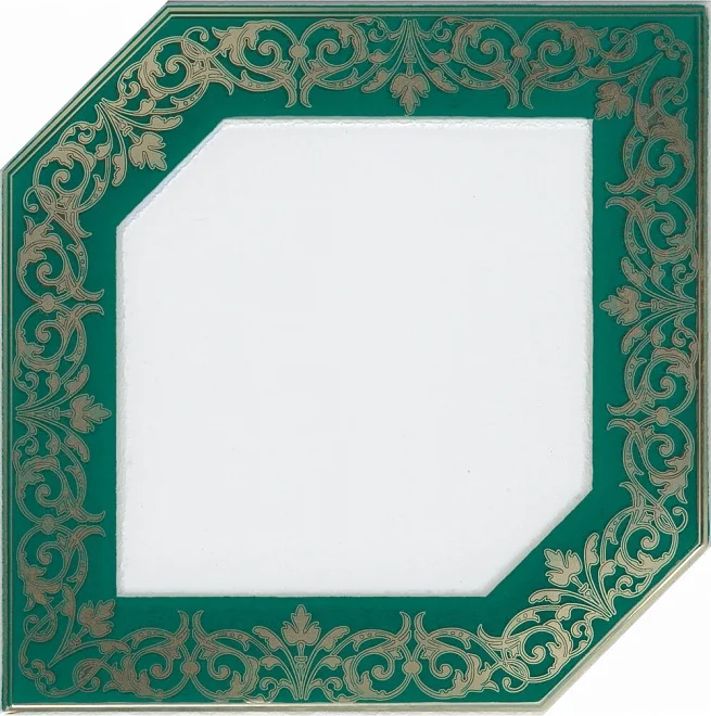 Плитка KERAMA MARAZZI Клемансо декор зеленый 15x15x6,9 арт. HGD&#92;D250&#92;18000