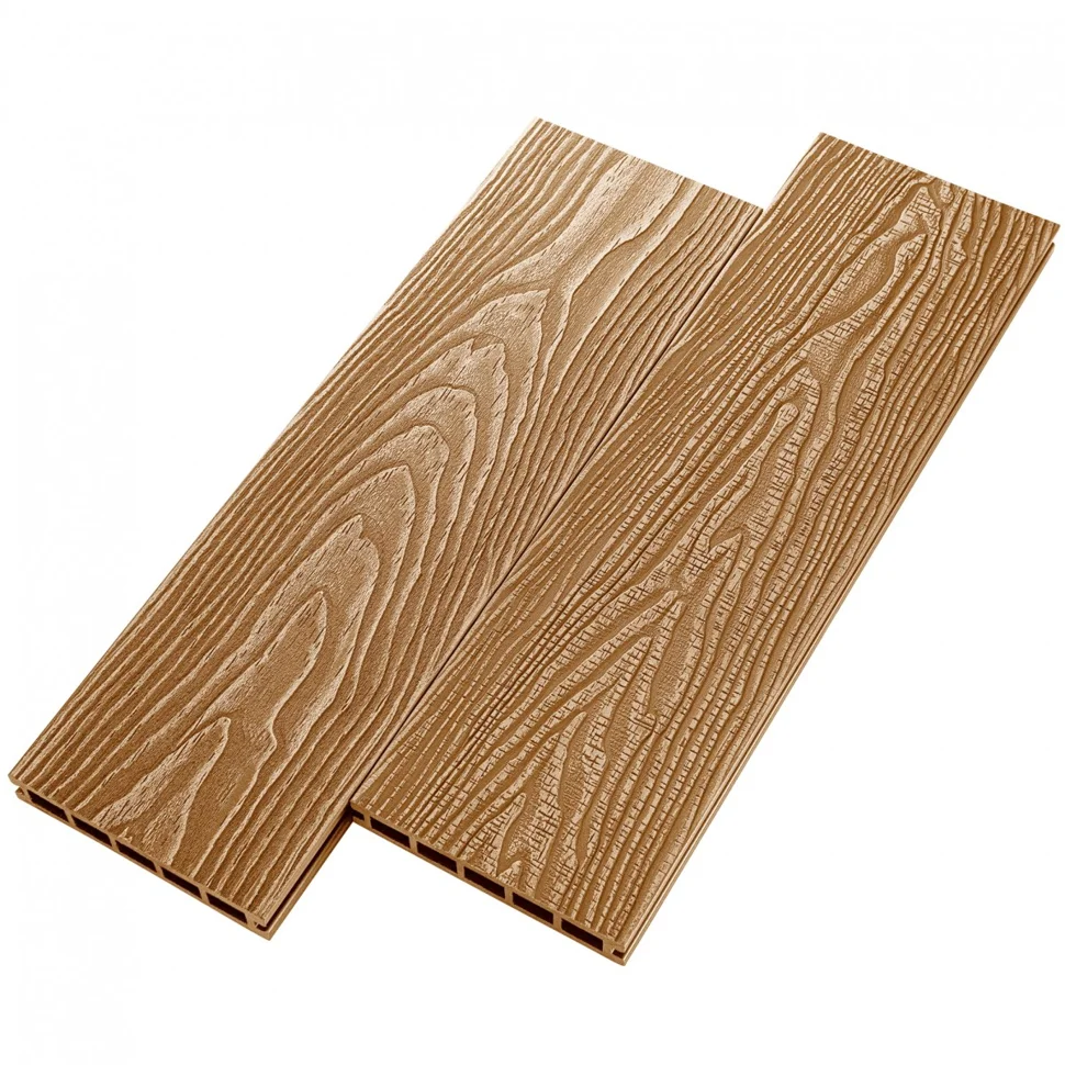 Доска террасная RUSDECKING UNODECK VINTAGE орех 150х24х3000мм