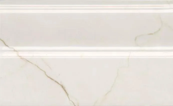 Плинтус KERAMA MARAZZI Театро бежевый светлый глянцевый обрезной 25x15x1,5 арт.FMB022R