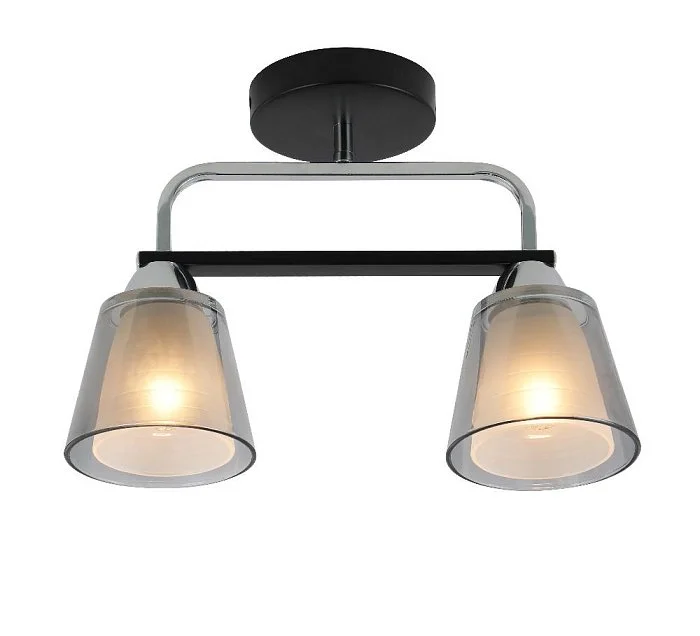 Люстра Famosso 9020-2 BK+CR