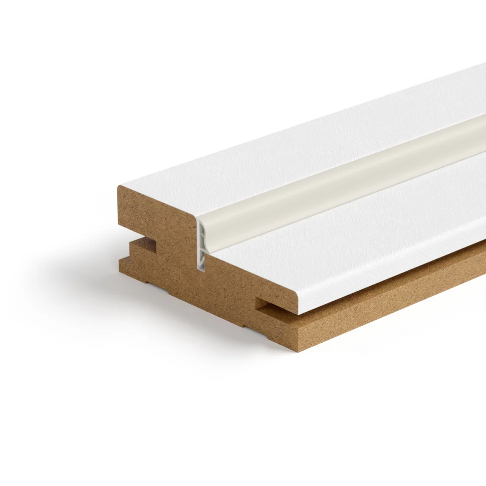 Стойка дверной коробки телескопическая UBERTURE № 636/41 (1988/41-У) белый, 75*28*2100мм