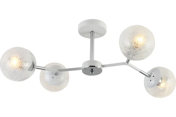 Люстра Lindo 24200-4 WH+CR