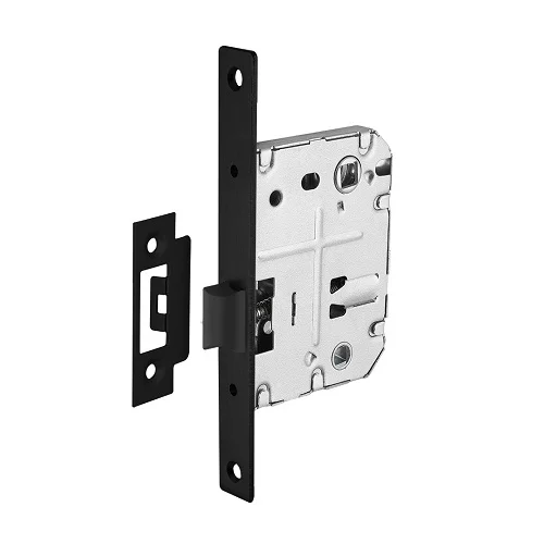 Защелка сантехническая с пластиковым язычком AJAX LP72-50 BL черный