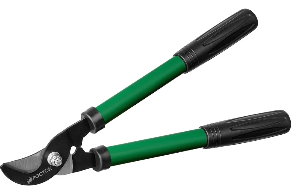 Сучкорез РОСТОК 390 мм, закаленные лезвия, покрытие краска, стальные рукоятки, малый плоскостной