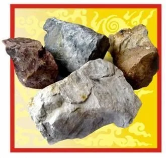 Камень Кварцит колотый (коробка, мытый), 20 кг