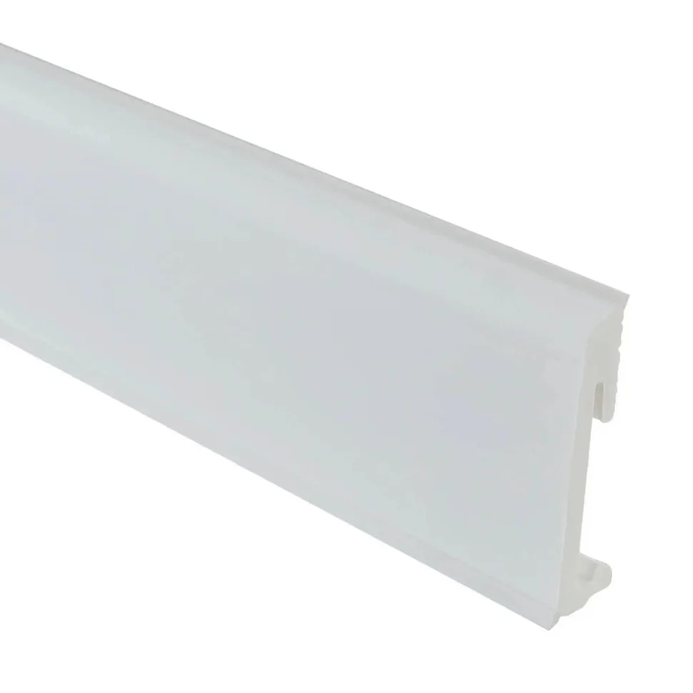 Плинтус SALAG ALPHA White (белый) 65мм ПВХ гибкий 2,2 м Плинтус SALAG ALPHA White (белый) 65мм ПВХ гибкий 2,2 м