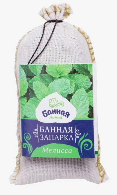 Запарка для бани Мелисса, 30гр., БАННАЯ ЛИНИЯ
