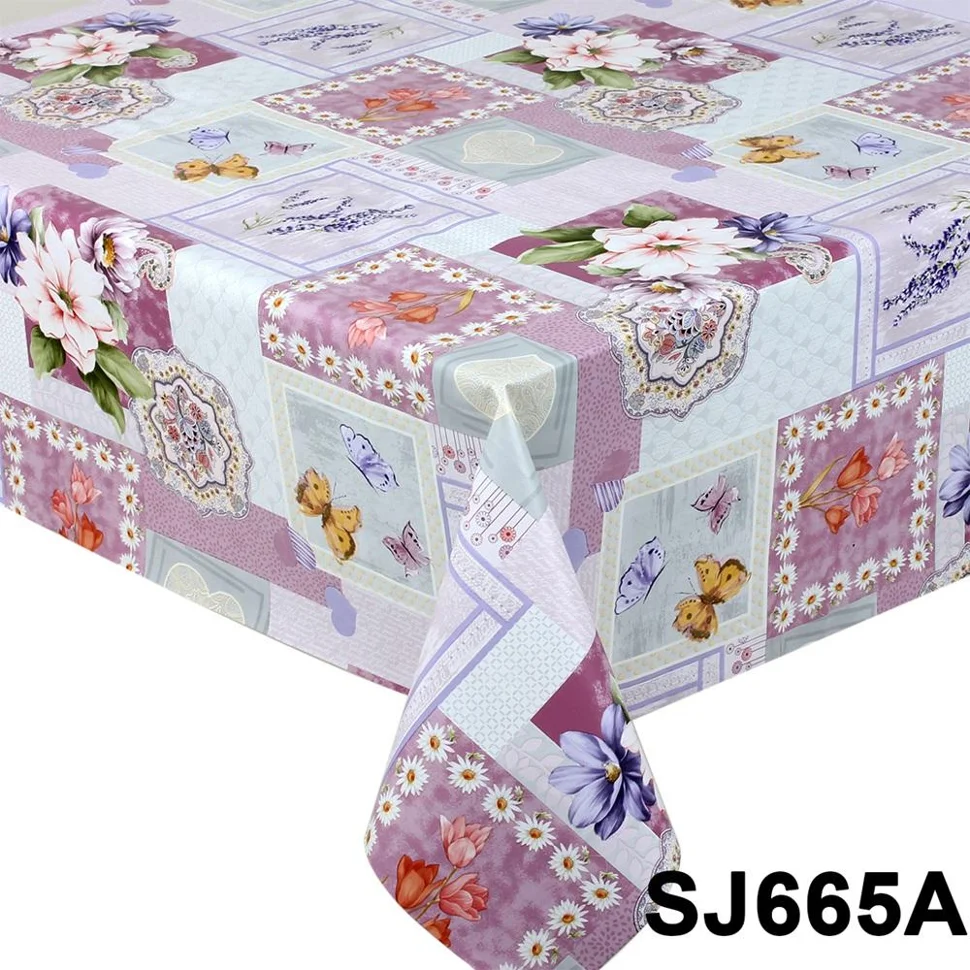 Клеенка ПВХ Верона на нетканой основе 1,37*30м мод. SJ665A