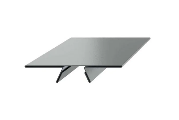 Планка стыковочная сборная нижняя Woodstock Ecosteel Textur ** для М/сайдинга Блок-Хаус МП 50*33*3м.п.
