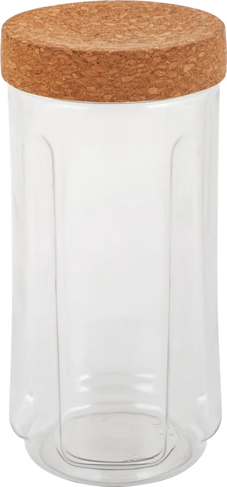Банка для сыпучих продуктов Sugar&Spice Rosemary 1,1л с пробковой крышкой Банка для сыпучих продуктов Sugar&Spice Rosemary 1,1л с пробковой крышкой