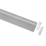 Комплект с врезным анодированным профилем ЭРА 6814 68х14мм 2м