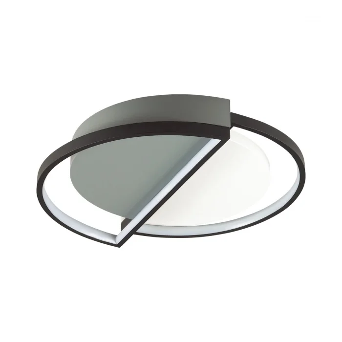Люстра потолочная 5240/64CL LEDIO LN23 белый, черный, серый LED 64W 4224Лм 220V TARO