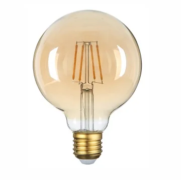 Лампа светодиодная LEEK LE G125 LOFT LEDF 9W 3K E27 (Amber-G)