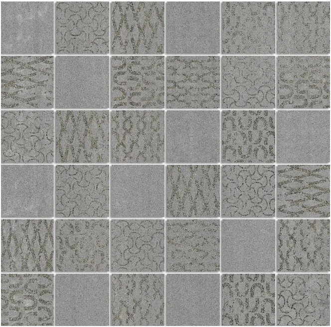 Декор мозаичный KERAMA MARAZZI Про Дабл серый темный 30х30х9мм арт.DD2010&#92;MM