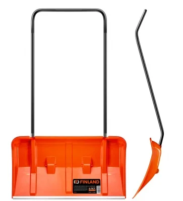 Скрепер для уборки снега FINLAND 800х440х1300 мм, на колёсиках Скрепер для уборки снега FINLAND 800х440х1300 мм, на колёсиках