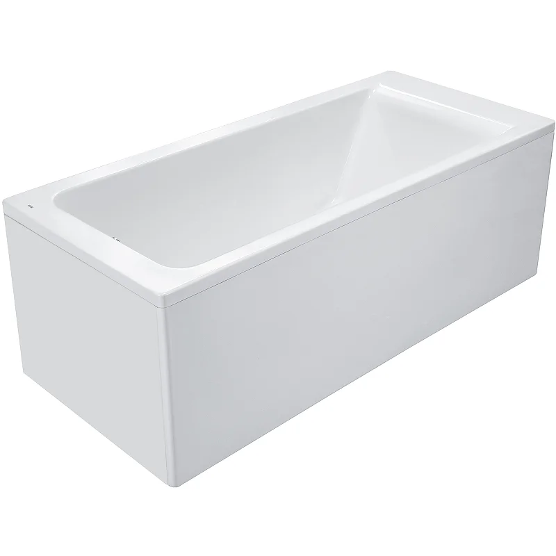 Ванна акриловая ROCA EASY 170х80 с фронтальной панелью и монтажным набором
