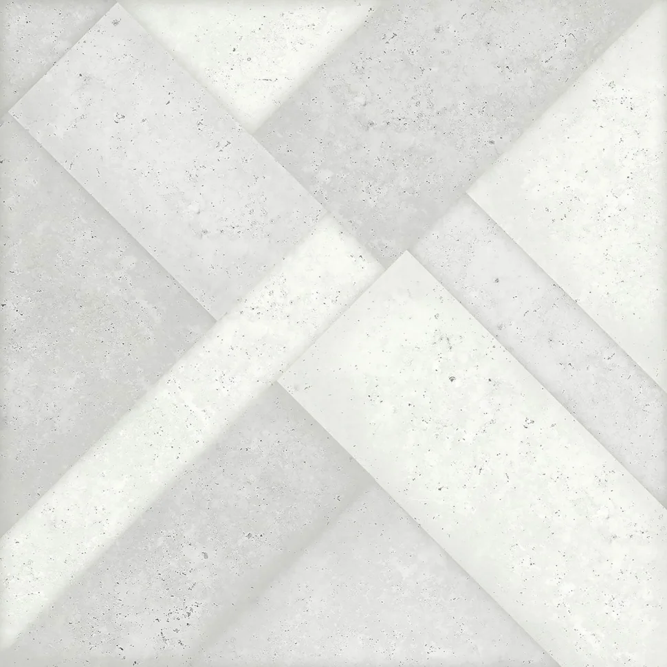 Керамогранит New Trend Mica Puzzle White 410*410 арт.GP6PUZ00