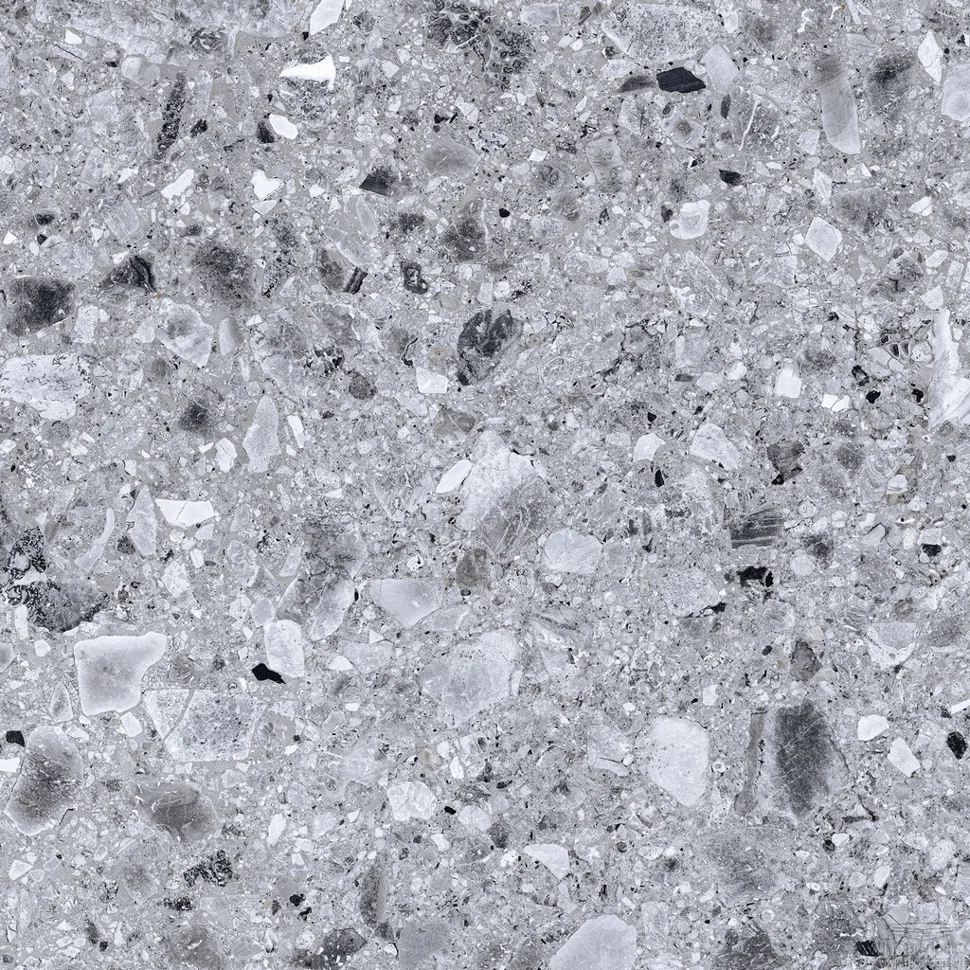 Керамогранит KERRANOVA Terrazzo серый 600x600x10 арт.K-331/MR/600x600x10