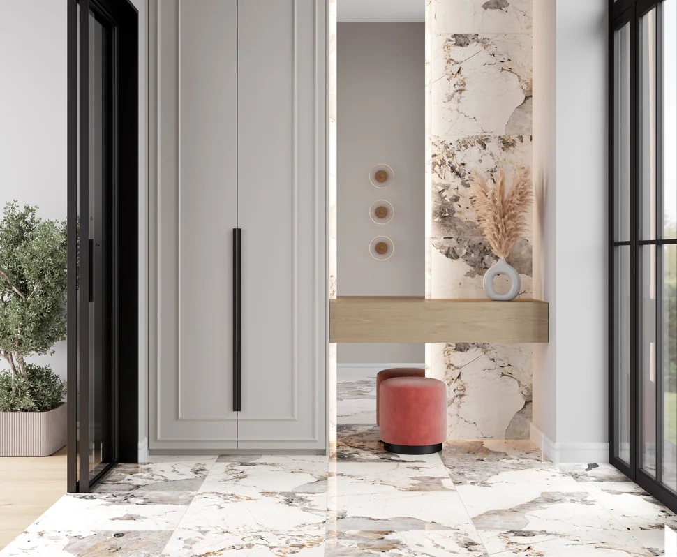 Керамогранит LAPARET Patagonia Pro бежевый 60х60 матовый патинированный