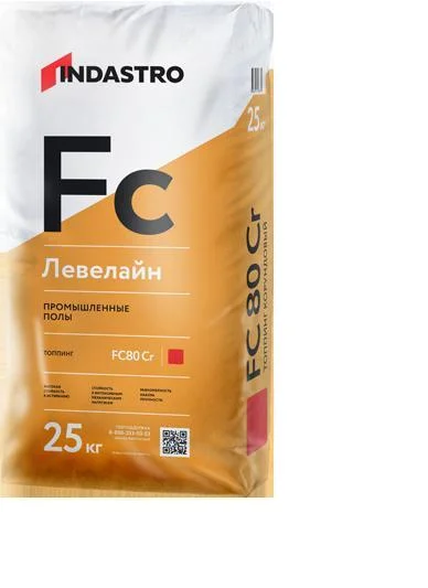 Смесь упрочняющая ИНДАСТРО Левелайн FC80 Cr 25 кг